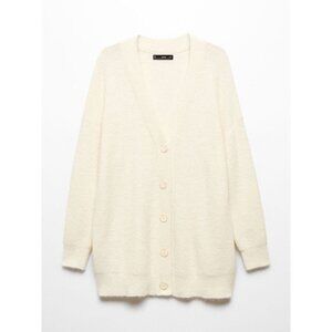 Mango Wool Blend Cardigan